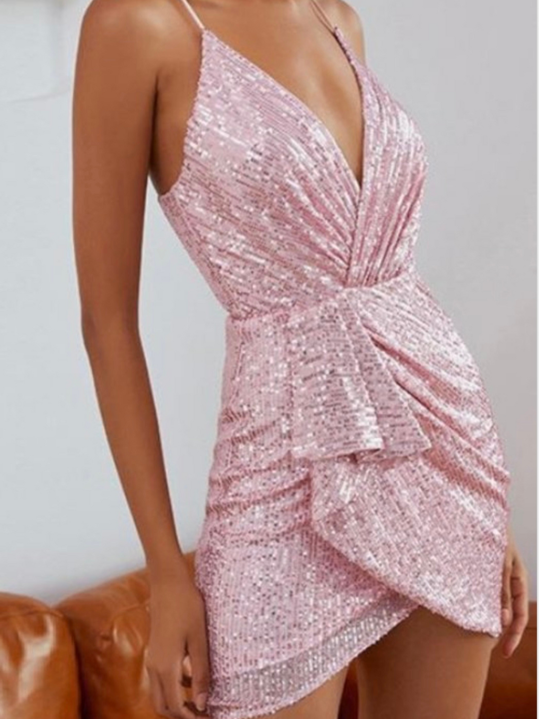 jaded london lucia backless dress Pink Sequin Backless Sexy Slit Long Party Evening Dresses Luxury V Nec   jetechband